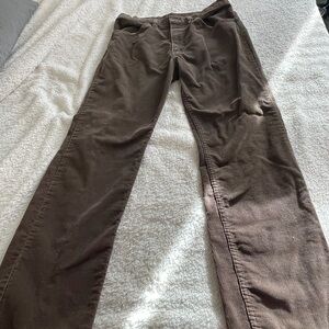 GAP Taupe Corduroy Trousers